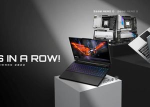 Máy tính xách tay GIGABYTE giành giải thưởng thiết kế Red Dot năm 2022  trong 3 năm liên tiếp!